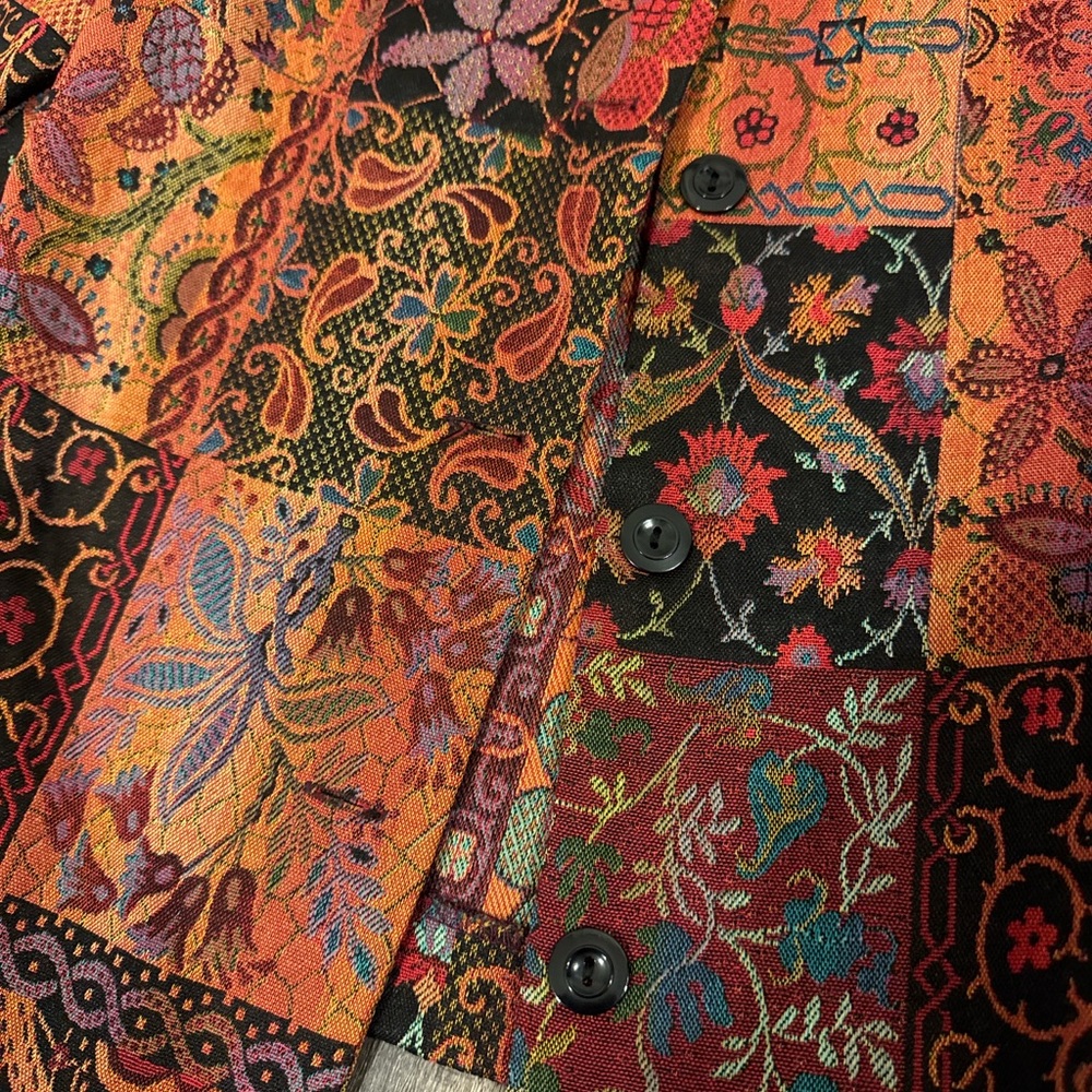 Appleseed's Multicolor Patterned Blazer - Picture 3 of 7